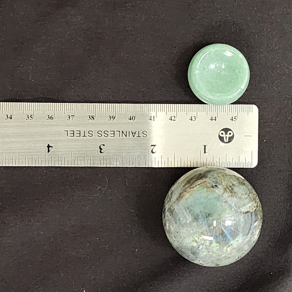 Jade Orb - with stand - Picture 3 of 5